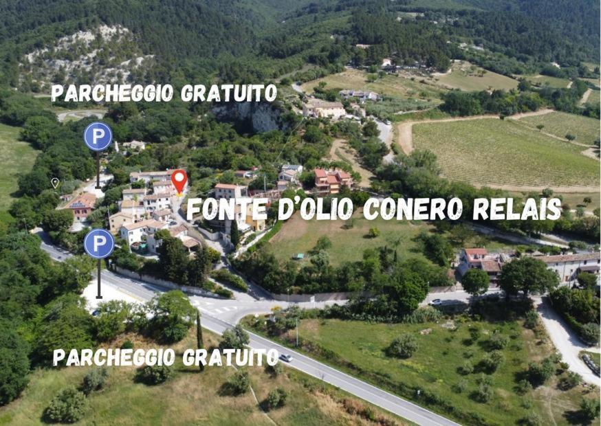 Fonte D'Olio Conero Relais Bed & Breakfast Sirolo Bagian luar foto